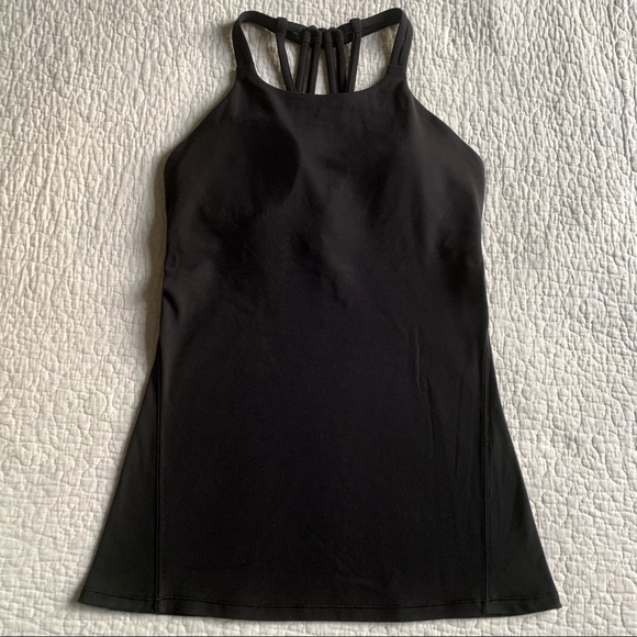 lululemon athletica Tops - Lululemon Tank Top Black Size 6 NWOT.